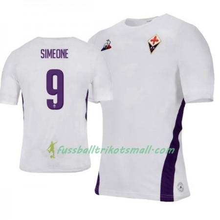 Fußballtrikots ACF Fiorentina Simeone 9 2018-2019 Kurzarm Auswärts-trikot kaufen